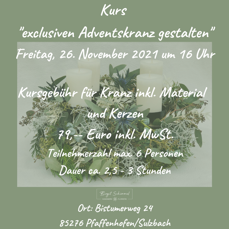 KursExclusiverAdventskranz
